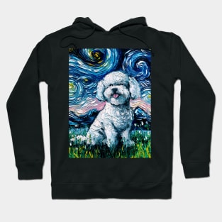 Bichon Frise Night Hoodie